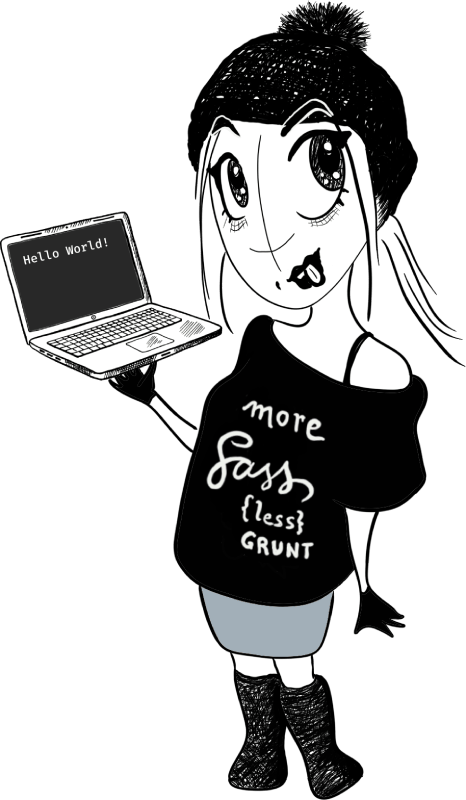 Comic: Kerstin Schulz, Programmiererin